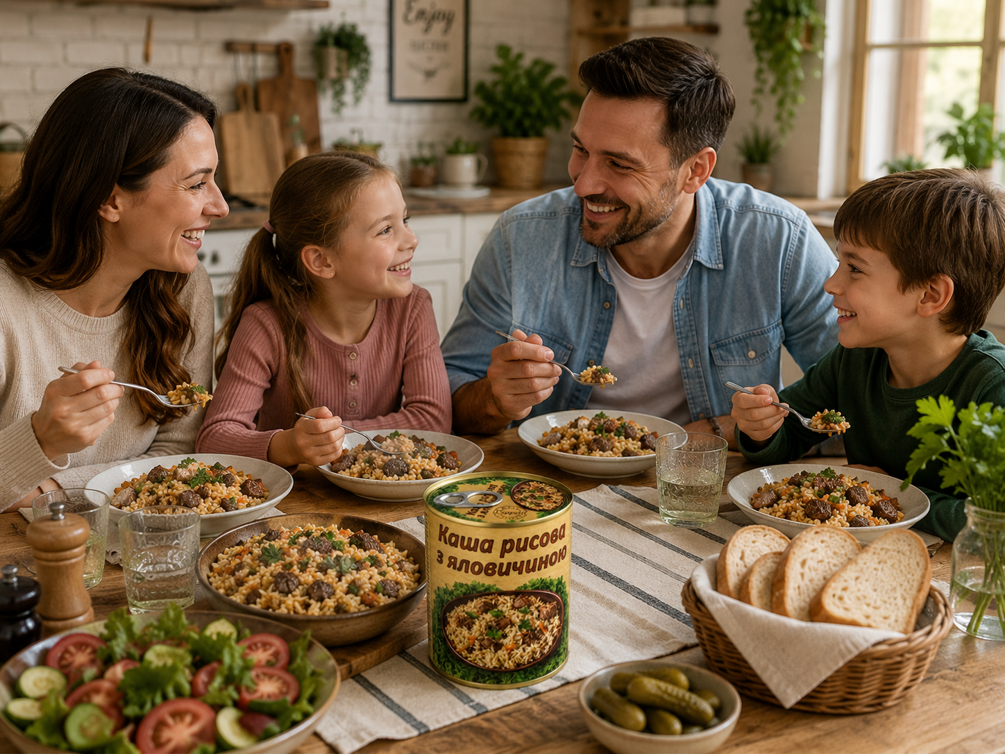 Каша рисовая с говядиной L'appetit 340 г - Зображення 3
