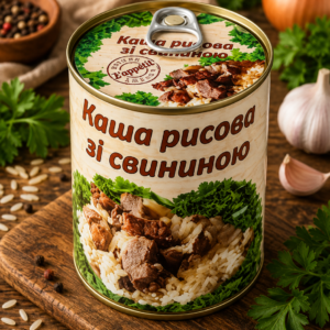 Каша рисовая со свининой L'appetit 340 г