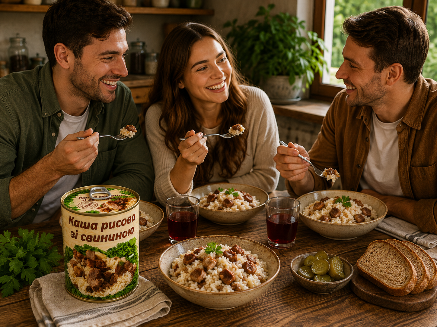 Каша рисовая со свининой L'appetit 340 г - Зображення 3