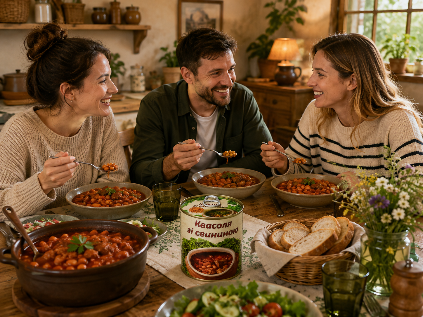 Квасоля зі свининою L'appetit 350 г - Зображення 3