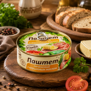 Паштет L'appetit печінковий з вершковим маслом 240 г